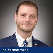 Dr. Trebor Evans and the text Dr. Trebor Evans