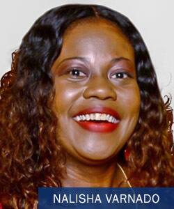 SNHU student and Grace Hopper Scholar Nalisha Varnado and the text Nalisha Varnado.