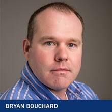 Bryan Bouchard with the text Bryan Bouchard