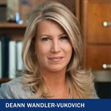 DeAnn Wandler-Vukovich with the text DeAnn Wandler-Vukovich