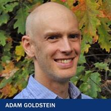 Adam Goldstein with the text Adam Goldstein