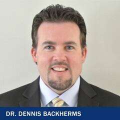 Dr. Dennis Backherms, an Information Technology (IT) professional and associate dean of cybersecurity programs at SNHU. 