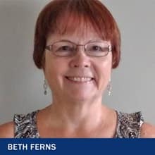 Beth Ferns and the text 'Beth Ferns'