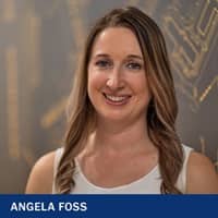 Angela Foss and the text Angela Foss.
