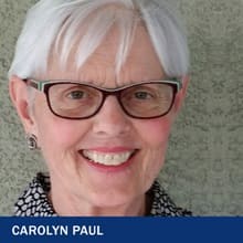 Dr. Carolyn Paul and the text Carolyn Paul.