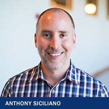 Anthony Siciliano and the text Anthony Siciliano