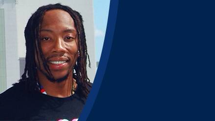 Justin Charles, a 2026 SNHU graduate with a bachelor's in cybersecurity.