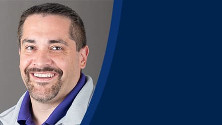 Robert Filipkowski, an SNHU graduate who earned his associate in liberal arts, bachelor's in general studies and a certificate in human resource management.