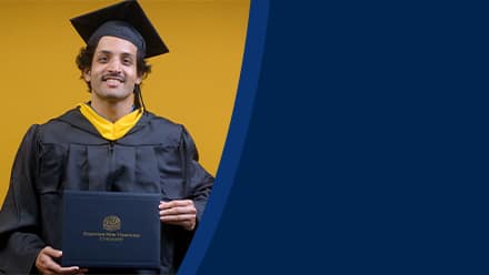 Tarun Vijjali, a 2025 bachelors in business administration graduate from SNHU.