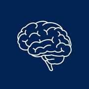 An icon of a human brain.
