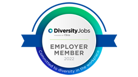 Diversity Jobs Top Employer 2022 badge