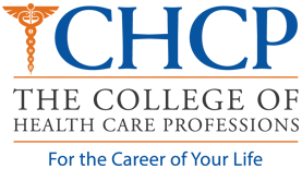 he College of Health Care Professions Logo