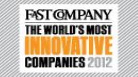 Fast Company Most Innovative Company 2012 Logo