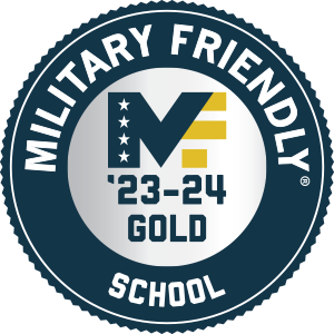 Military Friendly School '23-24 Gold Badge