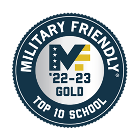 Military Friendly School '21-22 Badge