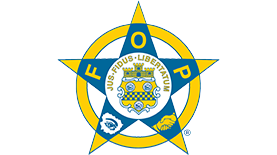 National Fraternal Order of Police logo.