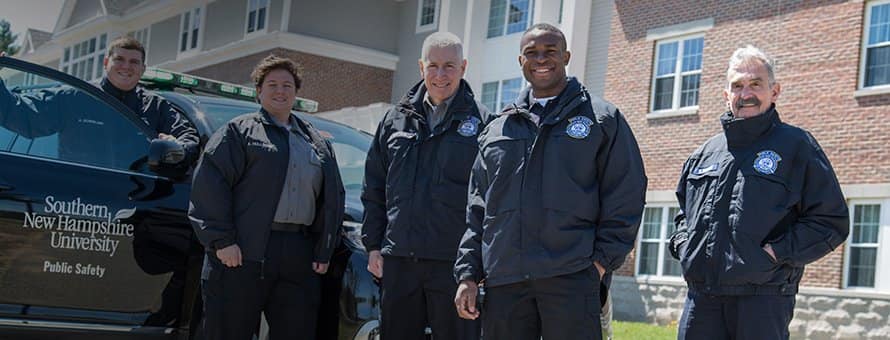 Team of SNHU Campus Safety officers