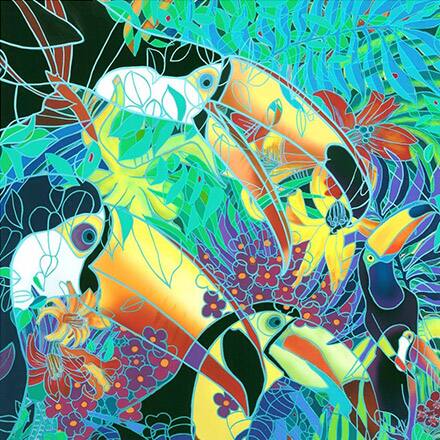 An art piece Ben Van Beusekom designed for a Disney theme park attraction.