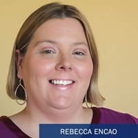 Rebecca Encao and the text Rebecca Encao