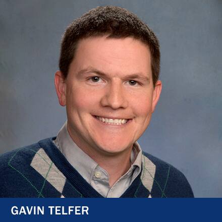 Gavin Telfer and the text Gavin Telfer.