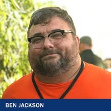 Ben Jackson and the text Ben Jackson