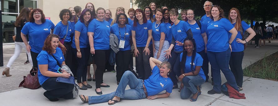 Women from the SNHU community at the Grace Hopper Celebration