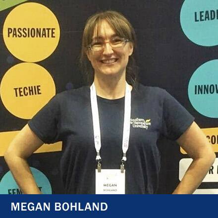 Megan Bohland and the text Megan Bohland