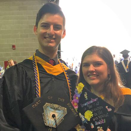 Jarred Doody and Rachel Dembek