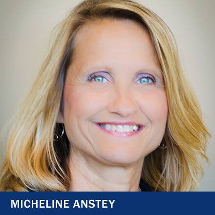 Micheline Anstey and the text Micheline Anstey