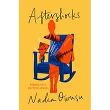 The cover of Nadia Owusu's book Aftershocks.