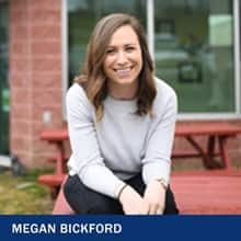Megan Bickford and the text 'Megan Bickford'