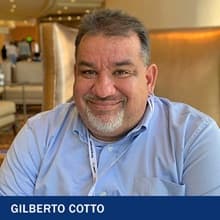 Gilberto Cotto and the text Gilberto Cotto