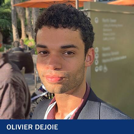 Olivier Dejoie and the text Olivier Dejoie