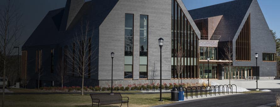 Exterior of the SETA building at SNHU campus