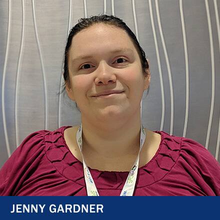 Jenny Gardner and the text Jenny Gardner