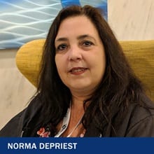 Norma Depriest and the text Norma Depriest