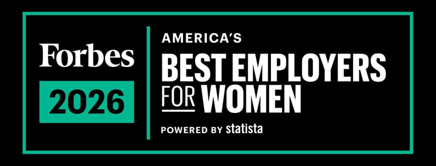 Forbes Best Employers for Women 2026 Logo.
