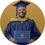 Cules Rose '25, bachelor's in finance graduate from SNHU.