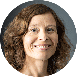 Dr. Kiki Berk, associate professor for master's and bachelor's degrees in philosophy.