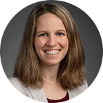 Lyndsay Goss, faculty lead and instructor for bachelor's degrees in nursing and health professions.