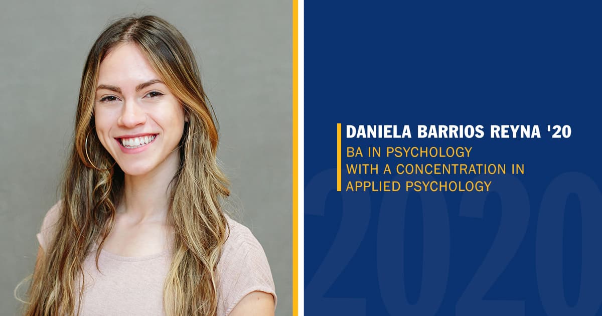 Daniela Barrios Reyna | Class of 2020