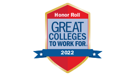 2022 Honor Roll Great Colleges to Work For Badge