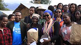 Participants in SNHU's Global Days of Service