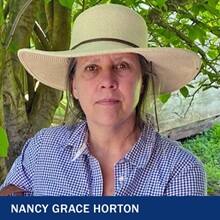 Nancy Grace Horton with the text Nancy Grace Horton